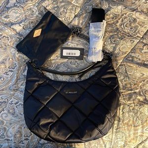 MZ Wallace Quilted Bowery Shoulder Bag NWT